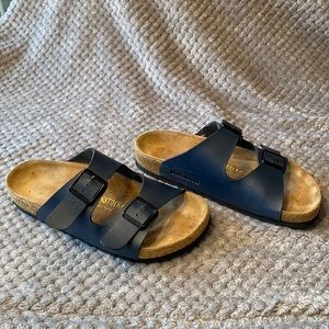 Birkenstock blue  size 38 like new